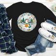 Duck Wilderness Book Reading Illustration Floral Youth Long Sleeve Tee Duck Wilderness Book Reading Illustration Floral Youth Long Sleeve Tee