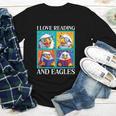 Eagle Love Reading And Eagles Child Book Lover Youth Long Sleeve Tee Eagle Love Reading And Eagles Child Book Lover Youth Long Sleeve Tee