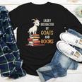 Easily Distracted By Goats And Books Goats And Book Reading Youth Long Sleeve Tee