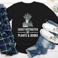 Easily Distracted By Plants & Books Plant Book Lover Youth Long Sleeve Tee Easily Distracted By Plants & Books Plant Book Lover Youth Long Sleeve Tee