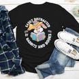 Easily Distracted By Rabbits And Books Reading Youth Long Sleeve Tee