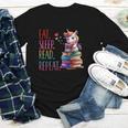Eat Sleep Read Repeat Unicorn Read Book Reading Lovers Kids Youth Long Sleeve Tee