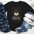 Printed Page Perfume Book Lover Saying Youth Long Sleeve Tee