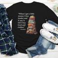 Erasmus When I Have Money I Buy Books Youth Long Sleeve Tee