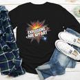 Explosions Are My Art Comic Book Boom Youth Long Sleeve Tee