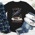 F-CAW-F Crow Book Lover Reader Gothic Humor Youth Long Sleeve Tee