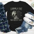 Fantasy Book Club Dragon Reader Book A Day Keep Reality Away Youth Long Sleeve Tee