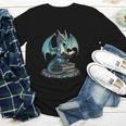 Fantasy Dragon Reading Magical Book Lover Halloween Vibes Youth Long Sleeve Tee Fantasy Dragon Reading Magical Book Lover Halloween Vibes Youth Long Sleeve Tee