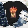 Flames And Lighter Costume For Matchbook Lovers Youth Long Sleeve Tee Flames And Lighter Costume For Matchbook Lovers Youth Long Sleeve Tee