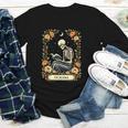 Floral Tarot Card The Reader Skeleton Reading Book Youth Long Sleeve Tee Floral Tarot Card The Reader Skeleton Reading Book Youth Long Sleeve Tee
