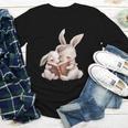 Funny Book Reading Quote For Women And Girls Rabbits Youth Long Sleeve Tee