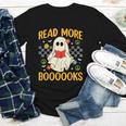 Ghost Reading Books Teacher Student Halloween Read More Book Youth Long Sleeve Tee Ghost Reading Books Teacher Student Halloween Read More Book Youth Long Sleeve Tee