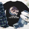 Good Book Is Out Of This World Astronaut Space Youth Long Sleeve Tee