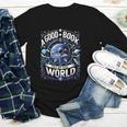 A Good Book Is Out Of This World Shirt Astronaut Reading Youth Long Sleeve Tee A Good Book Is Out Of This World Shirt Astronaut Reading Youth Long Sleeve Tee