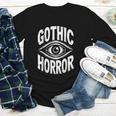 Gothic Classic Horror Thriller Book Movie Film Halloween Youth Long Sleeve Tee