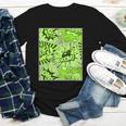 Green Comic Book Green Graphic Youth Long Sleeve Tee