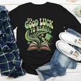 Groovy It's Good Luck To Read St Patrick's Day Book Lucky Youth Long Sleeve Tee Groovy It's Good Luck To Read St Patrick's Day Book Lucky Youth Long Sleeve Tee