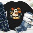 Halloween Cute Ghost Shirt Reading Books Ghost Youth Long Sleeve Tee Halloween Cute Ghost Shirt Reading Books Ghost Youth Long Sleeve Tee