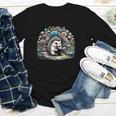 Hedgehog Reading Book Lake Scenery Reading Youth Long Sleeve Tee Hedgehog Reading Book Lake Scenery Reading Youth Long Sleeve Tee