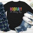 Hooray It's Library Day Teacher Reader Books Back To School Youth Long Sleeve Tee Hooray It's Library Day Teacher Reader Books Back To School Youth Long Sleeve Tee