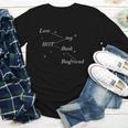 Hot Book Boyfriend Booklover Reader Fan Girl Youth Long Sleeve Tee
