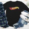 Hot Wheels Comic Book Fire Logo Youth Long Sleeve Tee