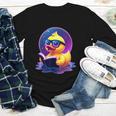 Humor Rubber Duck Reading Book Youth Long Sleeve Tee