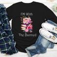 I'm With The Banned Books Bold Statement Against Censorshi Youth Long Sleeve Tee I'm With The Banned Books Bold Statement Against Censorshi Youth Long Sleeve Tee