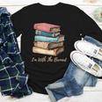 I'm With The Banned Read Banned Books Bookworm Men Women Youth Long Sleeve Tee