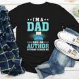I'm A Dad And An Author Book Writer Father Youth Long Sleeve Tee