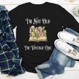 I'm Not Old Women Shirt Vintage Chic Floral Book Youth Long Sleeve Tee