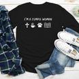 I'm A Simple Woman Jesus Coffee Dog Book Lover Christian Youth Long Sleeve Tee