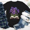 Irises Flowers Book Iris Floral Youth Long Sleeve Tee