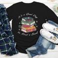 It's a Good Day To Read a Book Floral Stack Tee Youth Long Sleeve Tee