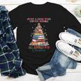 Just a Girl Who Loves Books All Booked For Christmas Youth Long Sleeve Tee Just a Girl Who Loves Books All Booked For Christmas Youth Long Sleeve Tee