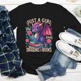 Just a Girl Who Loves Dragons And Books Dragon Youth Long Sleeve Tee Just a Girl Who Loves Dragons And Books Dragon Youth Long Sleeve Tee