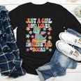 Just A Girl Who Loves Dragons And Books Reading Bookworm Youth Long Sleeve Tee Just A Girl Who Loves Dragons And Books Reading Bookworm Youth Long Sleeve Tee