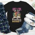Just A Girl Who Loves Reading Books Youth Long Sleeve Tee