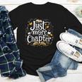 Just One More Chapter Bookish Book Reading Lover Heart Youth Long Sleeve Tee
