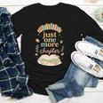 Just One More Chapter Cozy Book Lover Reading & Coffee Youth Long Sleeve Tee