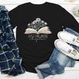 Just One More Chapter Floral Book Wildflower Aesthetic Art Youth Long Sleeve Tee