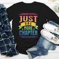 JUST ONE MORE CHAPTER Fun Reading Book Lover Youth Long Sleeve Tee