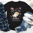 Just One More Chapter I Read Past My Bedtime Cat Book Lover Youth Long Sleeve Tee