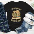 Just One More Chapter Sloth Sleeping On Books Reading Youth Long Sleeve Tee Just One More Chapter Sloth Sleeping On Books Reading Youth Long Sleeve Tee