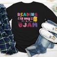 Kids Reading Book Lover Reading Is My Jam Youth Long Sleeve Tee