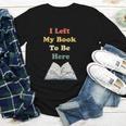 I Left My Book To Be Here Vintage Bookworm Youth Long Sleeve Tee I Left My Book To Be Here Vintage Bookworm Youth Long Sleeve Tee