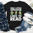 This Little Leprechaun Likes To Read St Patrick's Day Book Youth Long Sleeve Tee This Little Leprechaun Likes To Read St Patrick's Day Book Youth Long Sleeve Tee