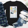Little Miss Muffet Reading a Picture Book Youth Long Sleeve Tee