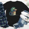 Lizard Reading Book Librarian Bookworm Reader Read Youth Long Sleeve Tee Lizard Reading Book Librarian Bookworm Reader Read Youth Long Sleeve Tee