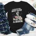 I Look Better Bent Over A Book Book Lover Youth Long Sleeve Tee